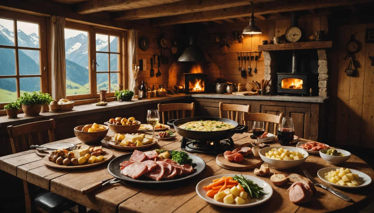 raclette suisse traditionnelle